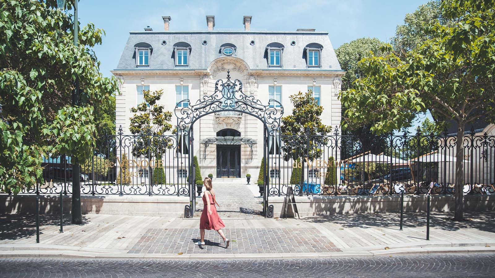 Avenue de Champagne à Épernay