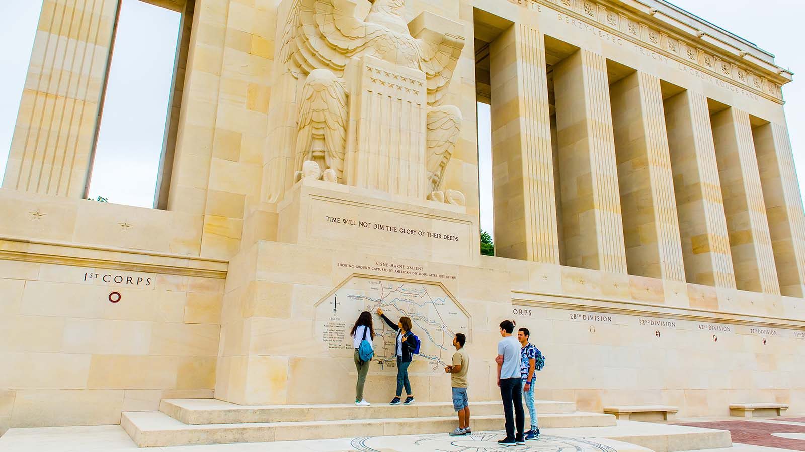 Monument américain de la Côte 204 à Château-Thierry